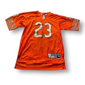 Reebok NFL Mens Chicago Bears Devin Hester Orange Football Jersey